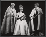 Dorothy Tutin [center] and unidentified others in the stage production Portrait of a Queen