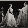 Dorothy Tutin [center] and unidentified others in the stage production Portrait of a Queen