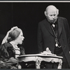 Dorothy Tutin and unidentified in the stage production Portrait of a Queen
