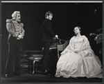 Dennis King, Derek Waring and Dorothy Tutin in the stage production Portrait of a Queen