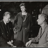 Albert Salmi, Kate Reid and Shepperd Strudwick in the stage production The Price