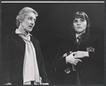 Lennox Milne and Amy Taubin in the stage production The Prime of Miss Jean Brodie