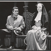Douglass Watson and Denise Huot in the stage production The Prime of Miss Jean Brodie