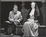 Douglass Watson and Denise Huot in the stage production The Prime of Miss Jean Brodie