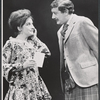 Zoe Caldwell and Joseph Maher in the stage production The Prime of Miss Jean Brodie