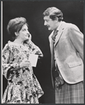 Zoe Caldwell and Joseph Maher in the stage production The Prime of Miss Jean Brodie