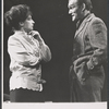 Zoe Caldwell and Roy Cooper in the stage production The Prime of Miss Jean Brodie