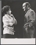 Zoe Caldwell and Roy Cooper in the stage production The Prime of Miss Jean Brodie