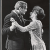 Roy Cooper and Zoe Caldwell in the stage production The Prime of Miss Jean Brodie