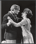 Roy Cooper and Zoe Caldwell in the stage production The Prime of Miss Jean Brodie