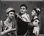 Pierre Epstein, George S. Irving and Carrie Wilson in the Off-Broadway stage production Promenade