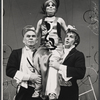 Glenn Kezer, Alice Playten and Michael Davis in the Off-Broadway stage production Promenade