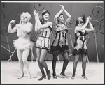 Florence Tarlow, Carrie Wilson, Margot Albert and Alice Playten in the Off-Broadway stage production Promenade