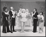 Marc Allen III, Glenn Kezer, Florence Tarlow, Michael Davis and unidentified in the Off-Broadway stage production Promenade