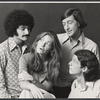 Paul Kreppel, Jane Curtin, Munson Hicks and Sam Jory of the comedy troupe The Proposition
