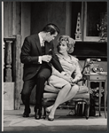 Lee Patterson and Geraldine Page in the stage production P.S. I Love You