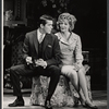 Lee Patterson and Geraldine Page in the stage production P.S. I Love You