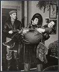 Bill Moor, Antony Ponzini and Mary Hamill in the stage production P. S. Your Cat Is Dead!