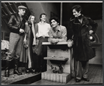 Bill Moor, Mary Hamill, Keir Dullea, Tony Musante and Antony Ponzini in the stage production P. S. Your Cat Is Dead!