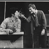 Tony Musante and Keir Dullea in the stage production P. S. Your Cat Is Dead!