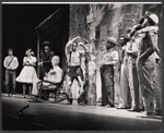 Melba Moore, Cleavon Little, John Heffernan and Sherman Hemsley in the stage production Purlie