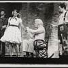 Cleavon Little, Melba Moore, unidentified actor, and Sherman Hemsley in the stage production Purlie.