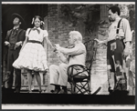 Cleavon Little, Melba Moore, unidentified actor, and Sherman Hemsley in the stage production Purlie.