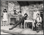 Melba Moore, Cleavon Little, Sherman Hemsley and unidentified in the stage production Purlie
