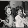 Benay Venuta and Judy MacMurdo in the stage production A Quarter for the Ladies Room
