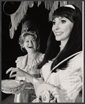 Helon Blount and Paula Cinko in the stage production A Quarter for the Ladies Room