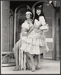 Norma Donaldson and unidentified in the stage production A Quarter for the Ladies Room