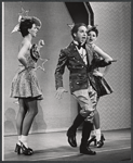 Paul Jabara [center] and unidentified others in the stage production Rachael Lily Rosenbloom and Don't You Ever Forget It!