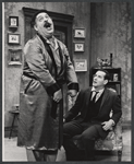 Zero Mostel and Eli Wallach in the stage production Rhinoceros