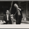 Eli Wallach and Zero Mostel in the stage production Rhinoceros