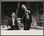 Eli Wallach and Zero Mostel in the stage production Rhinoceros