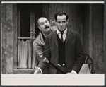 Zero Mostel and Eli Wallach in the stage production Rhinoceros