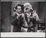 Eli Wallach and Zero Mostel in the stage production Rhinoceros