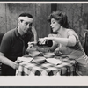 Eli Wallach and Anne Jackson in the stage production Rhinoceros