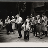 Anne Jackson [third from left] Zero Mostel, Eli Wallach and ensemble in the stage production Rhinoceros