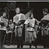 Tom Sawyer [center] and unidentified others in the 1964 American Shakespeare production of Richard III