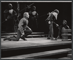 Tom Sawyer, Douglass Watson [center] and unidentified others in the 1964 American Shakespeare production of Richard III