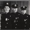Mark Dawson, Adam Kennedy and Thomas Connolly in the stage production The Riot Act