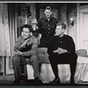 Thomas Connolly, Mark Dawson and Adam Kennedy in the stage production The Riot Act