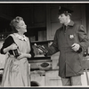 Dorothy Stickney and Thomas Connolly in the stage production The Riot Act