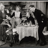 Ruth Donnelly, Thomas Connolly, Dorothy Stickney, Adam Kennedy and Mark Dawson in the stage production The Riot Act