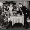 Ruth Donnelly, Thomas Connolly, Dorothy Stickney, Adam Kennedy and Mark Dawson in the stage production The Riot Act