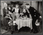 Ruth Donnelly, Thomas Connolly, Dorothy Stickney, Adam Kennedy and Mark Dawson in the stage production The Riot Act