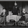Ruth Donnelly, Mark Dawson and Dorothy Stickney in the stage production The Riot Act