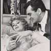 Betsy Palmer and Derek Godfrey in the stage production Roar Like a Dove