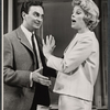 Derek Godfrey and Betsy Palmer in the stage production Roar Like a Dove